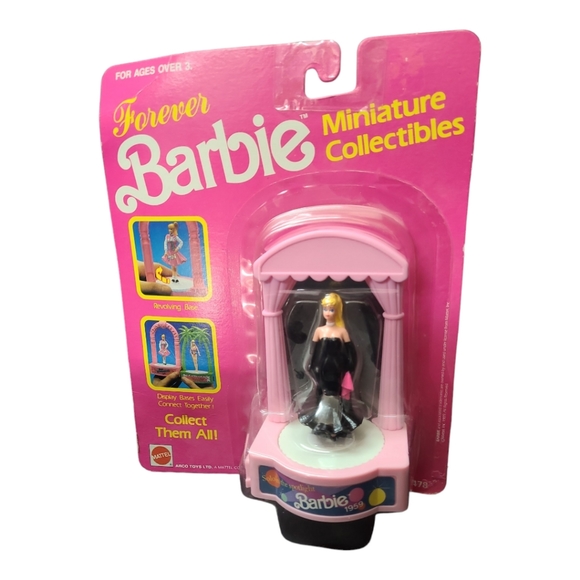 Vintage 1989 Forever Barbie Miniature "Solo in the Spotlight Barbie 1959" - Picture 7 of 8